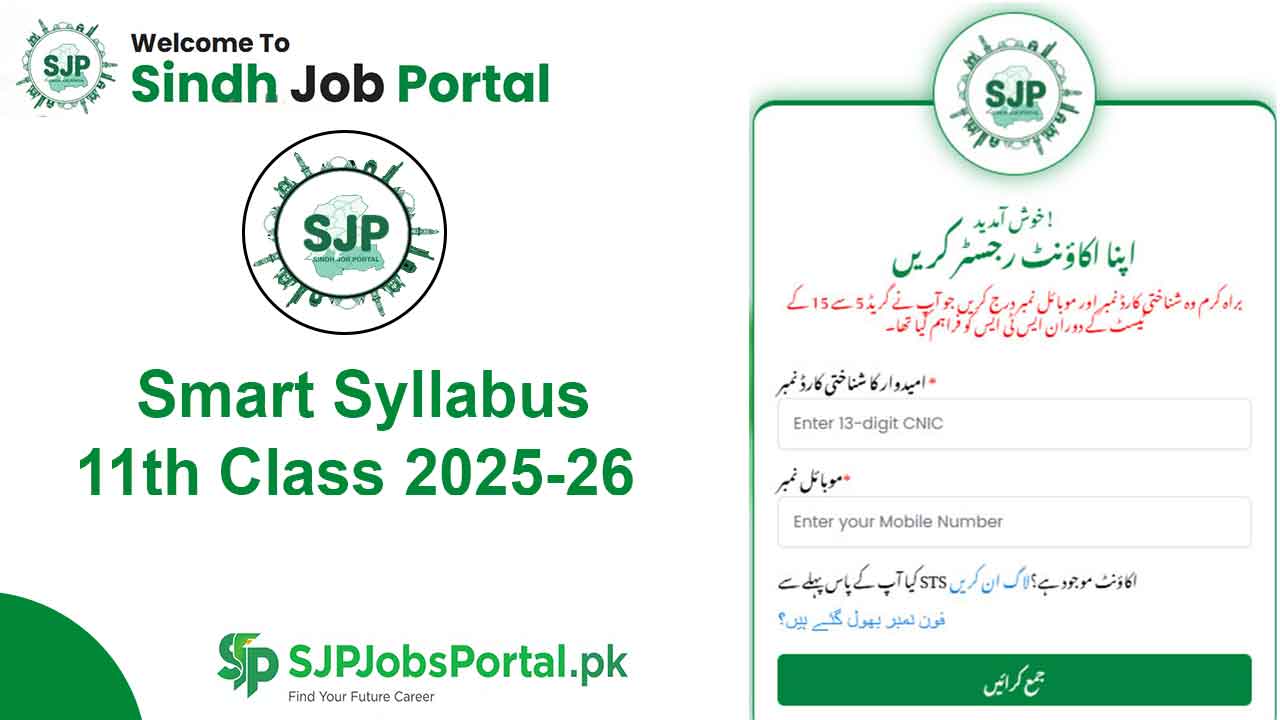 Smart Syllabus for 11th Class 2025-26