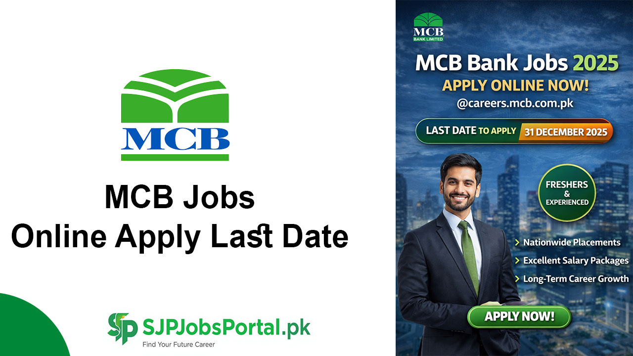 MCB Jobs Online Apply