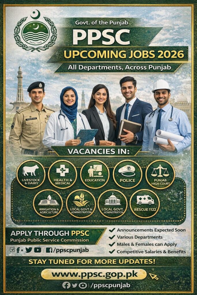 Punjab Public Service Commission Jobs