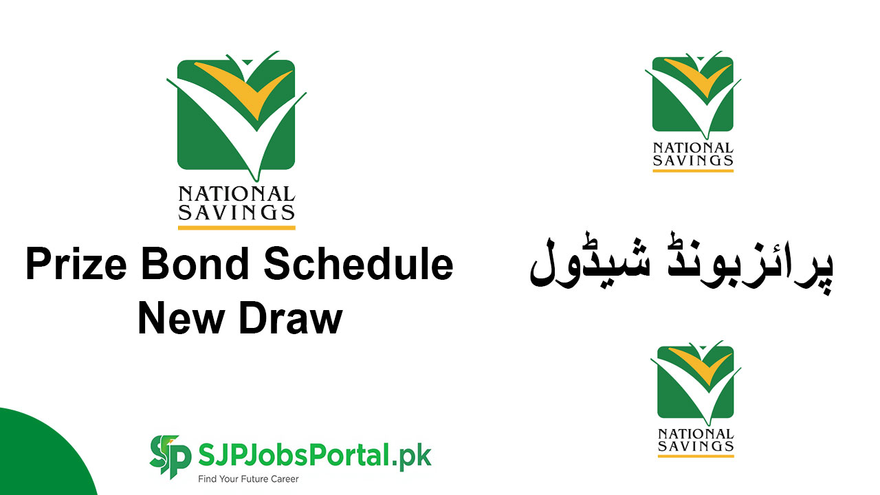 Prize Bond Schedule 2026