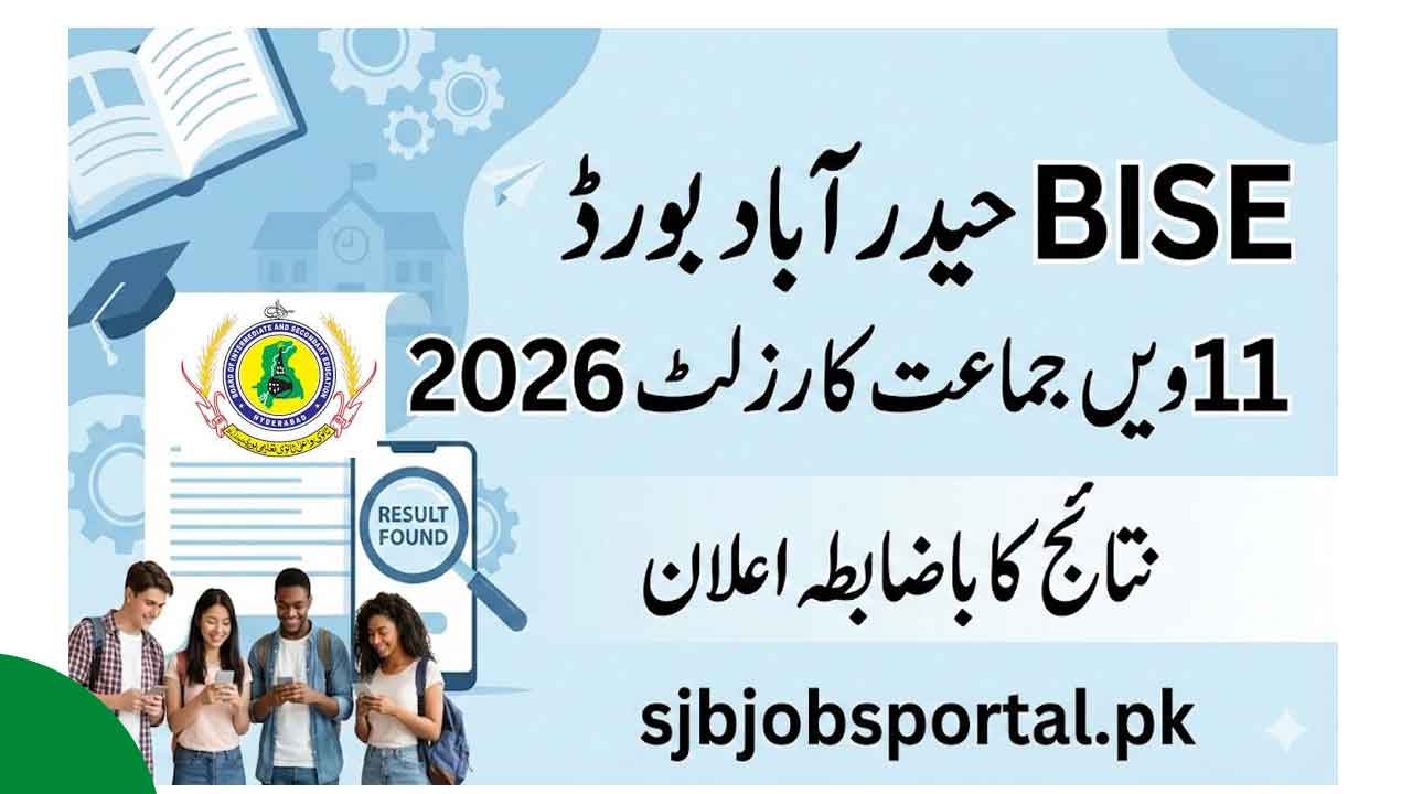 BISE Hyderabad Board 11th class result