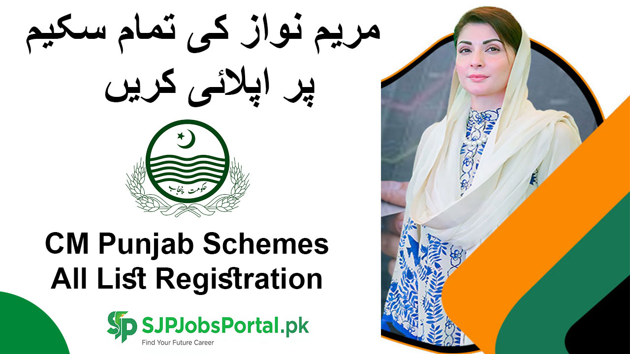 CM Punjab Schemes 2026 List