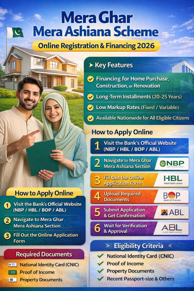 Mera Ghar Mera 2026 Ashiana Scheme