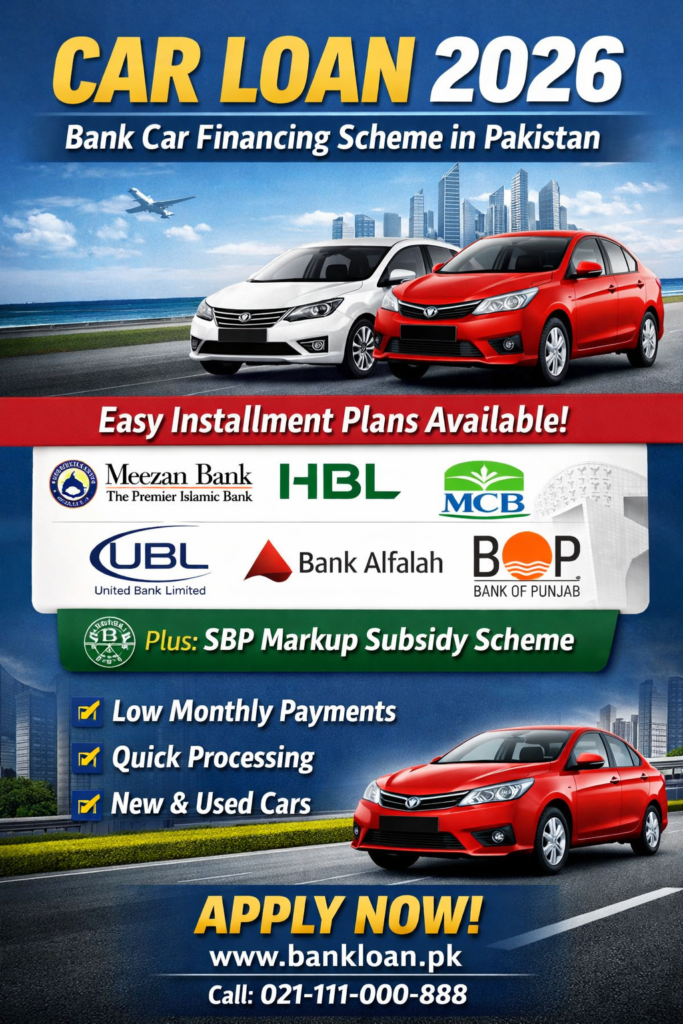 Car Loan in Pakistan 2026