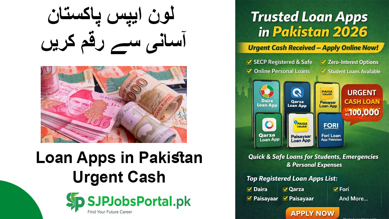 Loan Apps 2026 in Pakistan