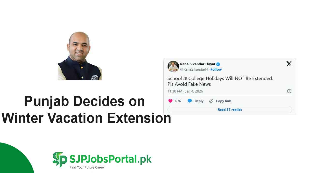 Punjab Decides on Winter Vacation Extension